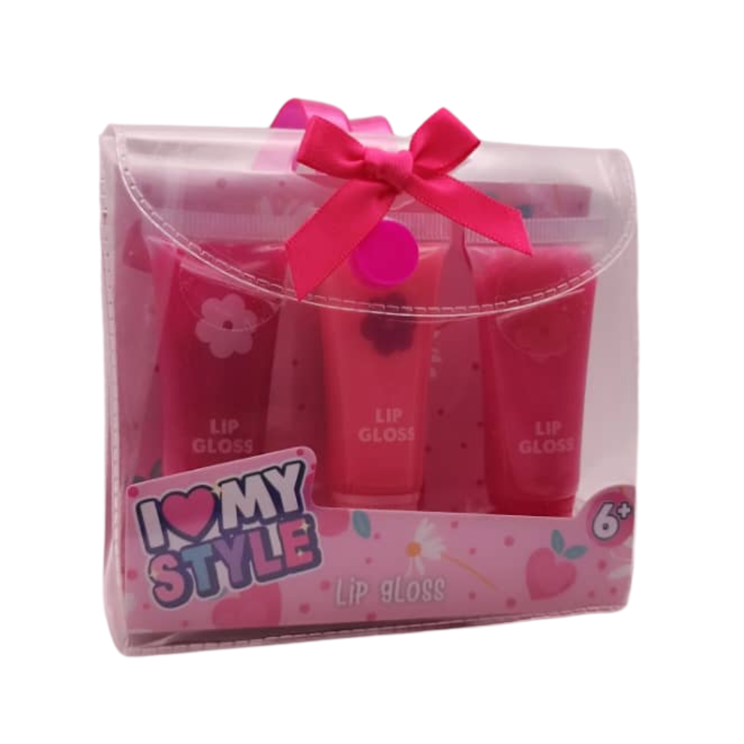 Trio mini gloss à lèvres I Love My Style Diverses variantes