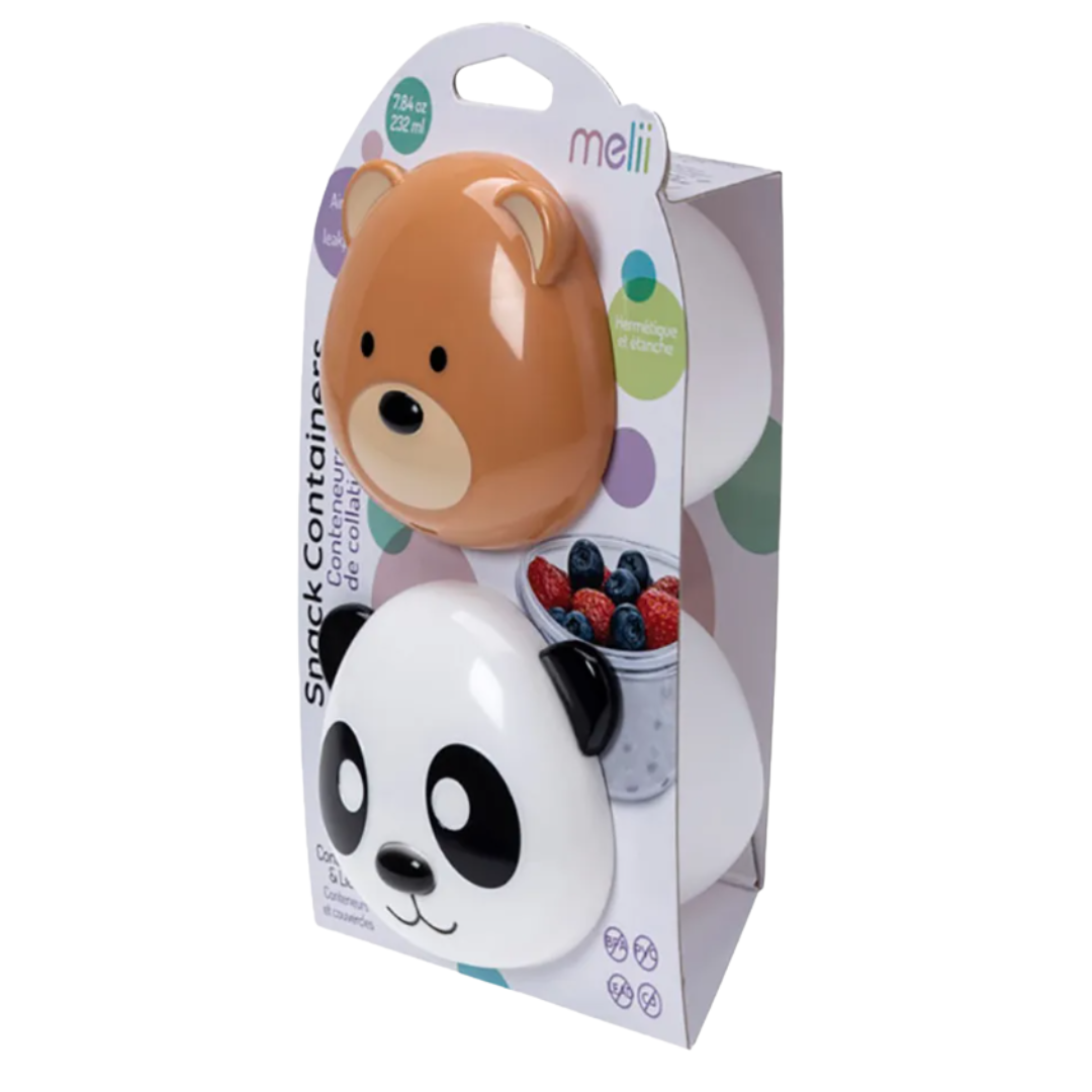 Lot de 2 Boîte de conservation pour snacks Melii