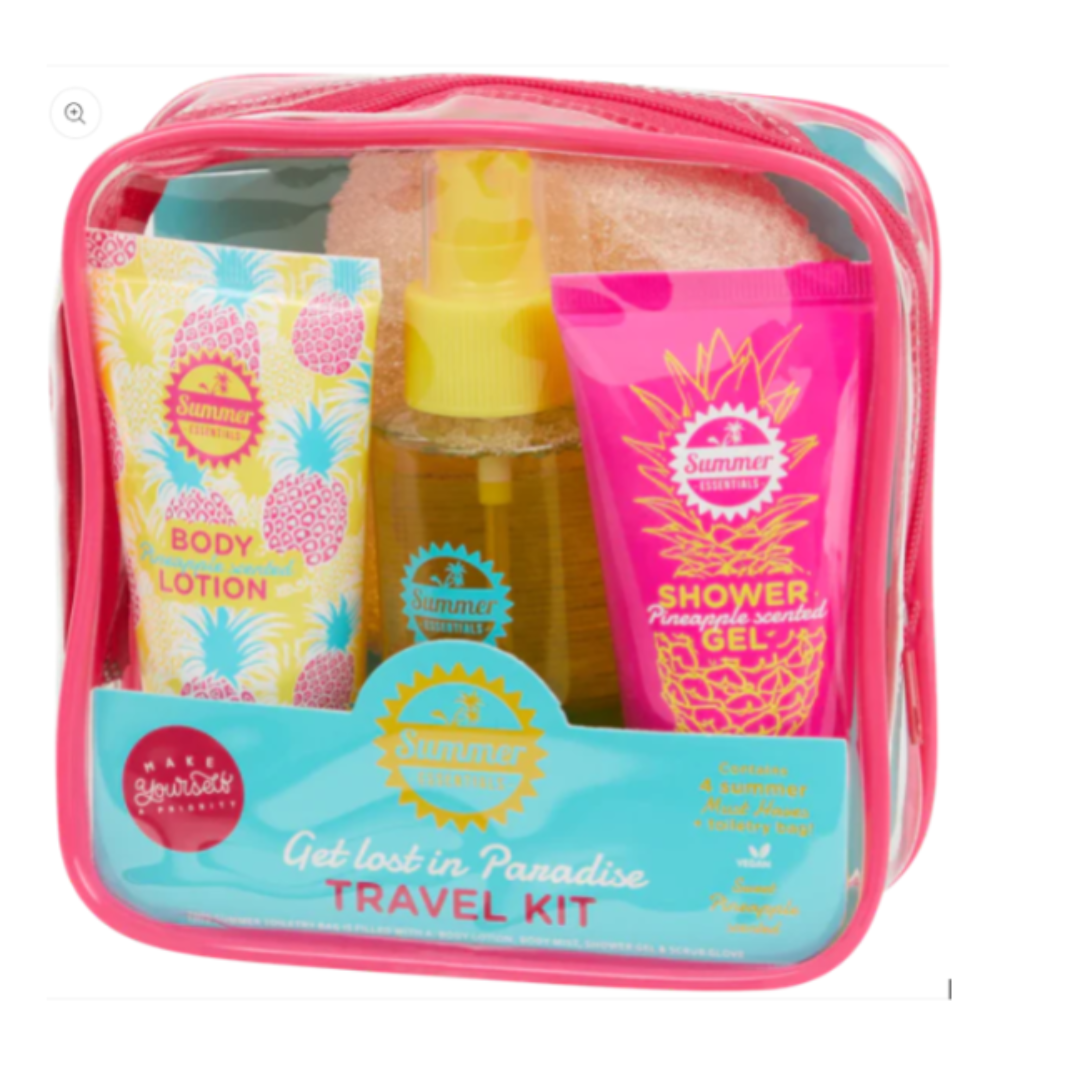 Kit de voyage beauté Summer Essentials 4 pièces