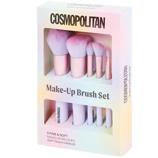 Kit de pinceaux de maquillage Cosmopolitan 5 pièces