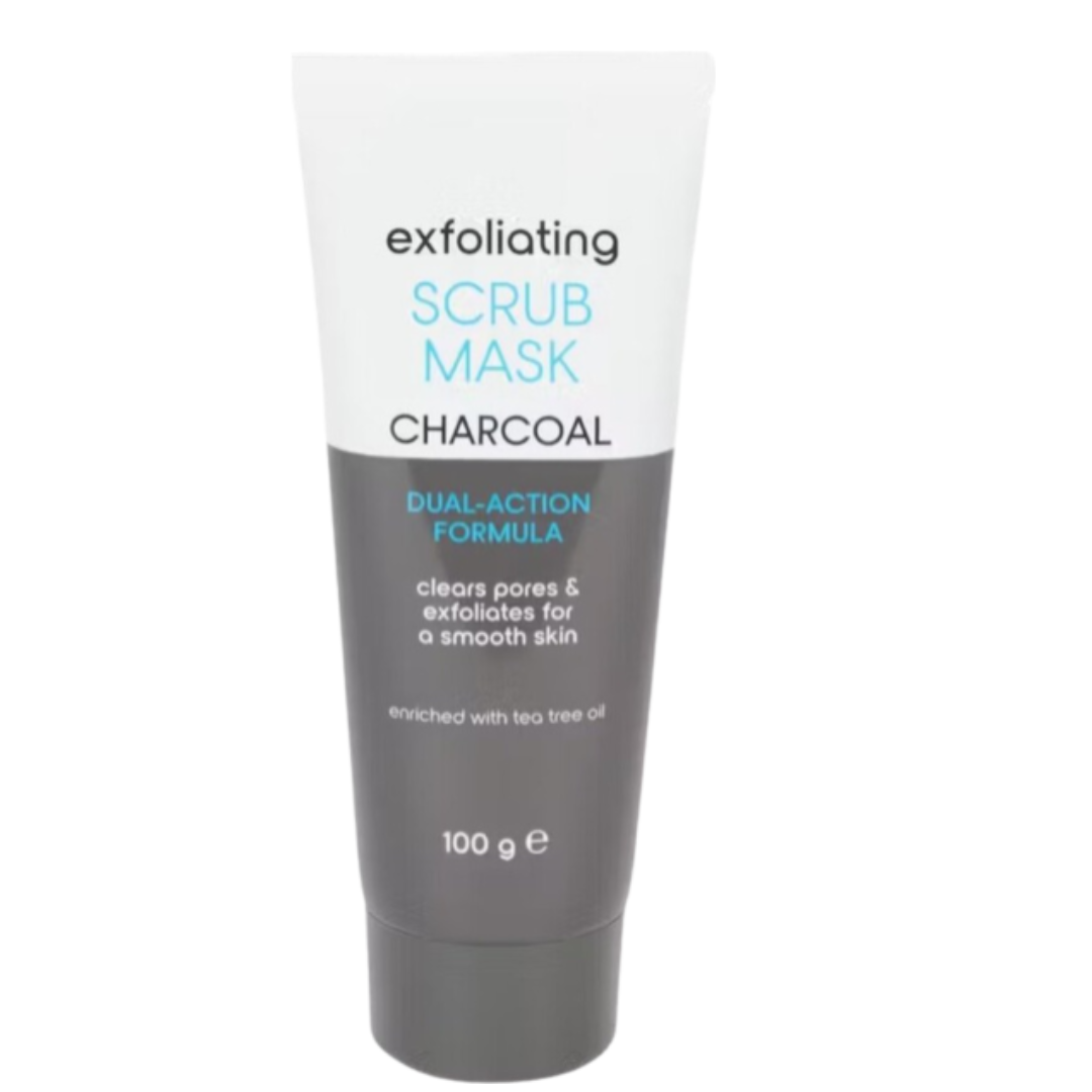 Masque visage au Charbon actif exfoliant 100 g