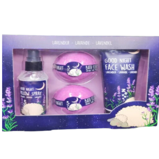 Coffret Corps et Bain Good Night  à la Lavande Diverses variantes