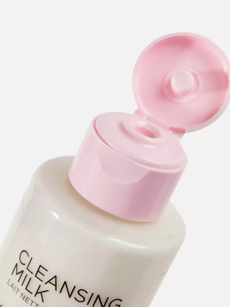 Lait nettoyant et démaquillant visage à la rose et vitamine E 150ml Gentle
