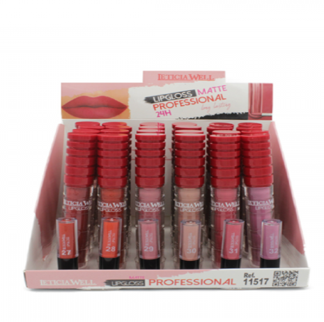 Lip Gloss LETICIA WELL 12mg Diverses Variantes