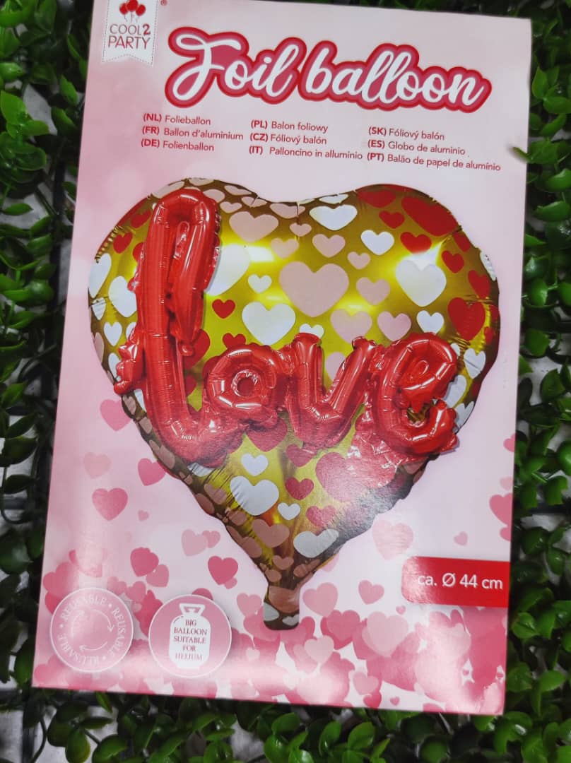 Ballon Ré-utilisable En Forme de Cœur Diverses variantes