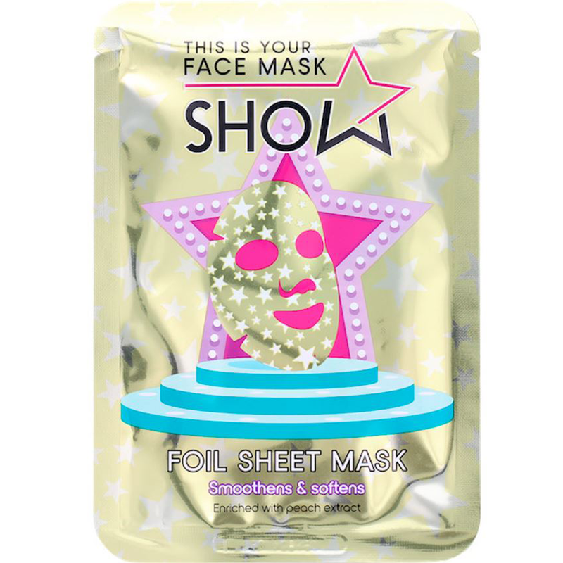 Masque en tissu visage Show must go one Diverses variantes