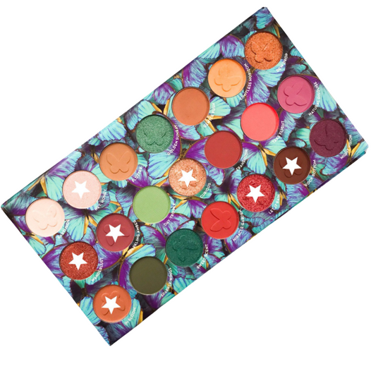 Palette ombres à paupières  21 ombres -  Papillons Max et More