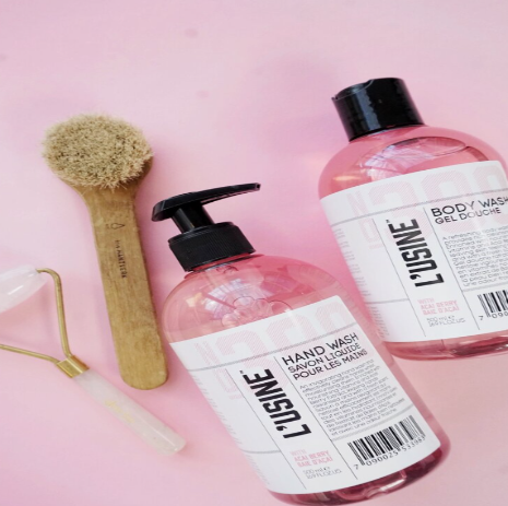 Gel de Douche Corporel et gel lavant main L'usine aux Baies d'Açaï 500 ml