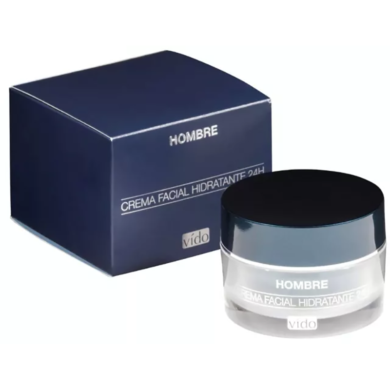 Crème visage Hydratation 24h Homme VIDO 50ml