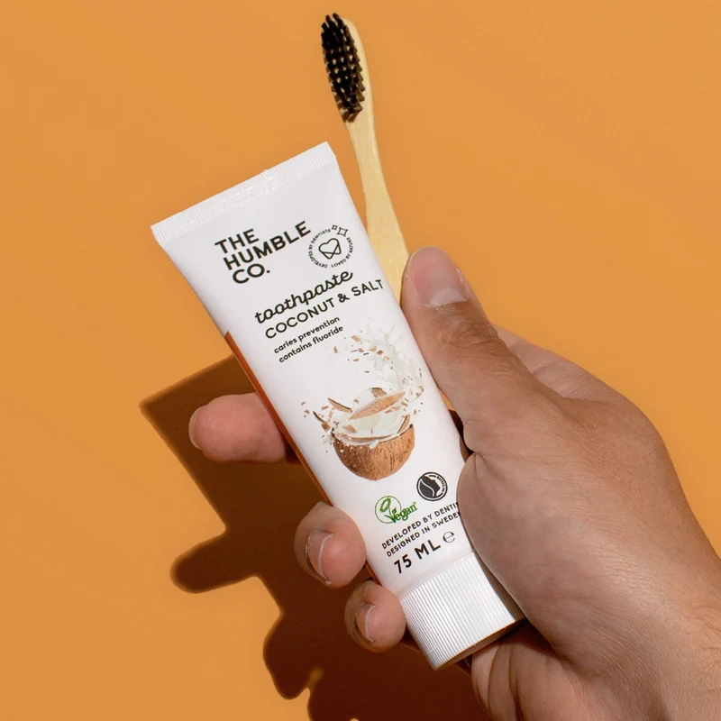 Dentifrice Naturel Adulte Coco & Sel The Humble Brush Co 75 ml