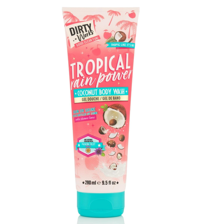 Gel douche Dirty Works Tropic Like it's Hot Tropical Rain Power Coconut 280 m