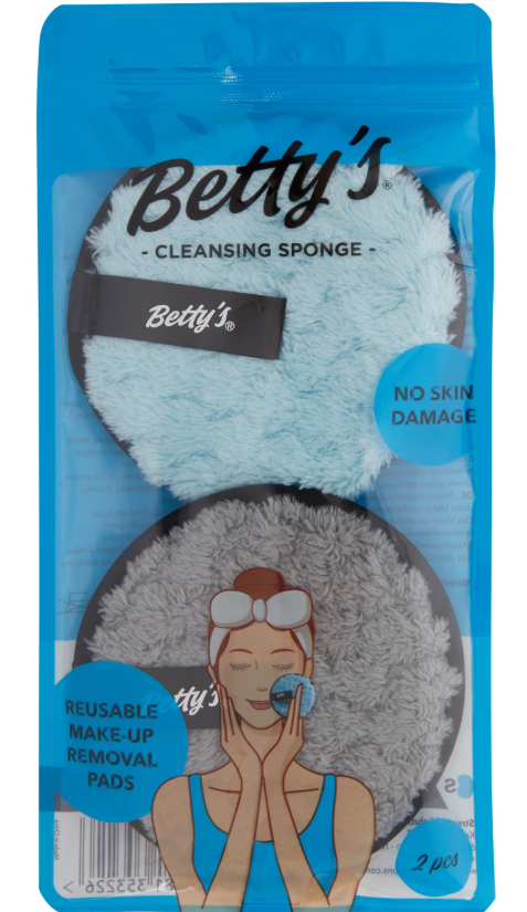 Disques démaquillants réutilisables pour les yeux Betty's 2 pièces