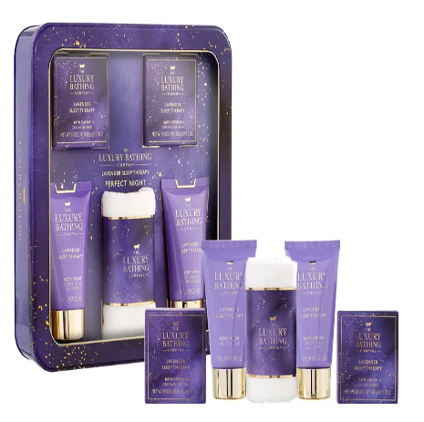 Coffret pour le bain Luxury Bathing Company Lavande 5 éléments