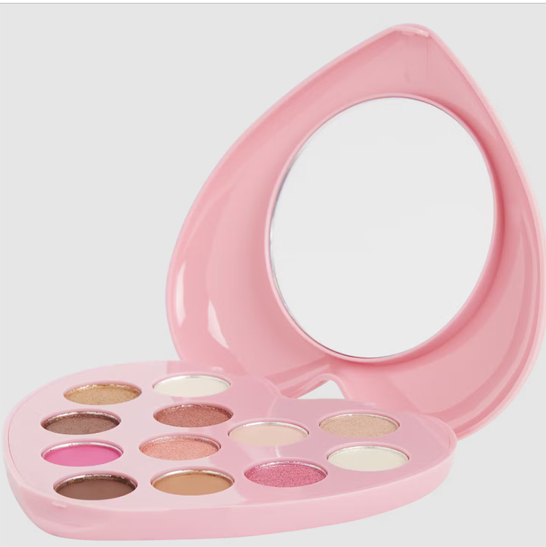 Palette d'ombres à paupières en Cœur Rose Fab Factory