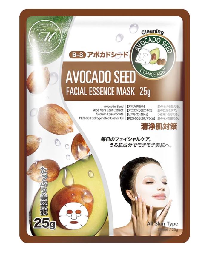 Masque en tissu Mitomo Essence Mask 25g Diverses Variantes