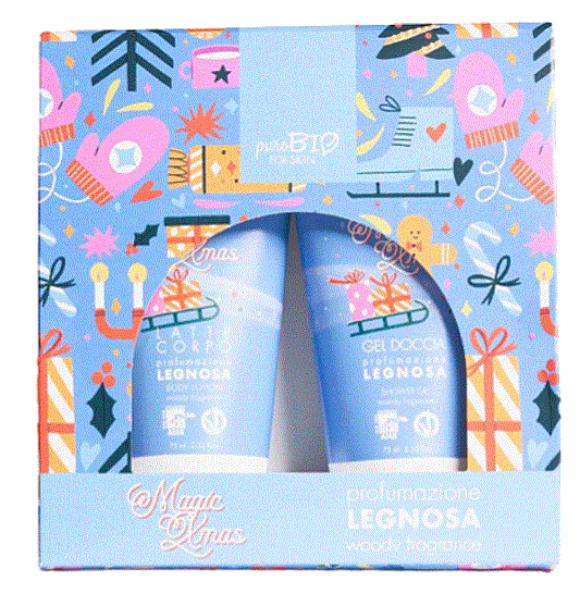 Coffret Crème de corps et gel de douche PuroBio 75ml