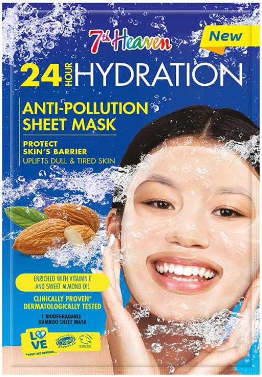 Masque en tissu  pour  visage 7th Heaven Diverses variantes