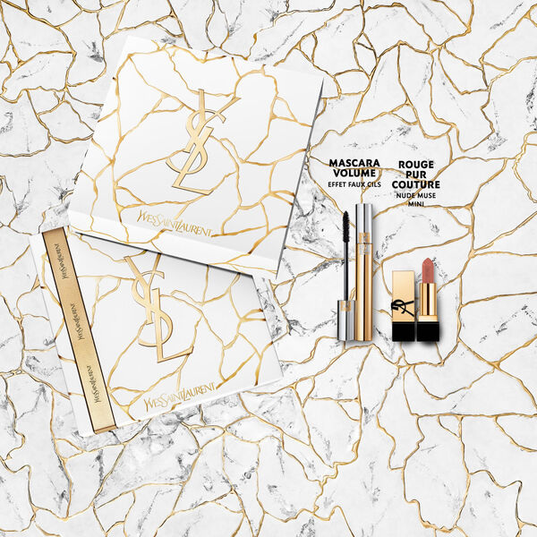 Coffret Cadeau Mascara + Mini Rouge à Lèvres Pur Couture YVES ST LAURENT
