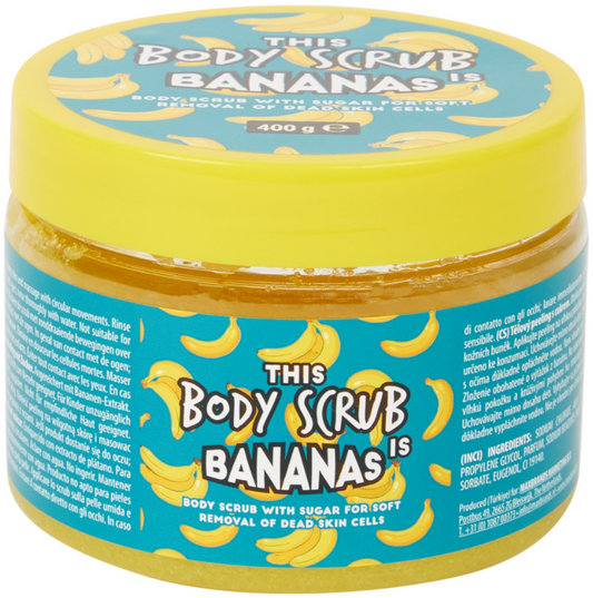 Gommage corporel à la banane  Let's go bananas 400 g