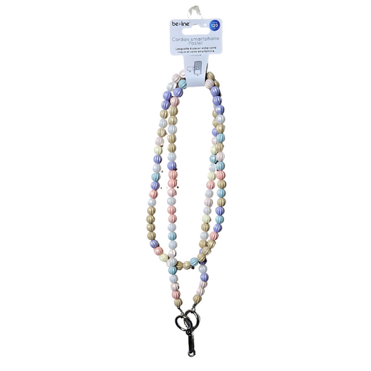 Cordon de 120 cm avec perles, universel pour smartphone