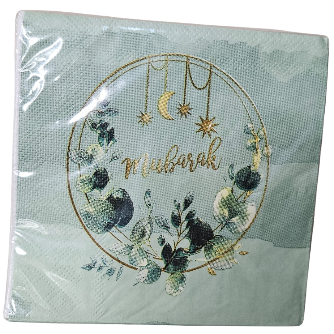 Serviette en papier Moubarak Diverses couleurs