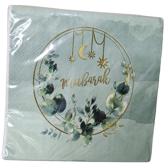 Serviette en papier Moubarak Diverses couleurs