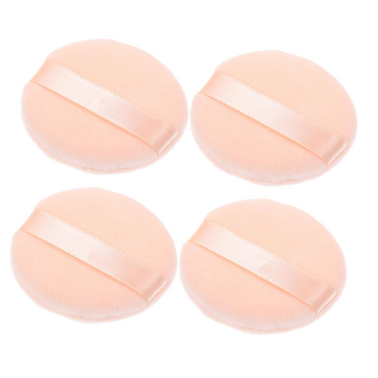 Eponge douce cosmétique 4 pièces Powder Puff  Set