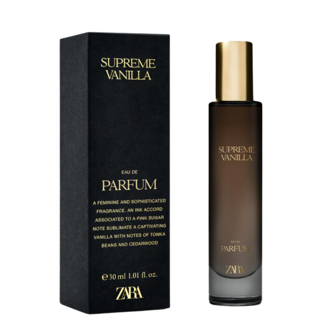Eau de parfum Zara SUPREME VANILLA 30 ml