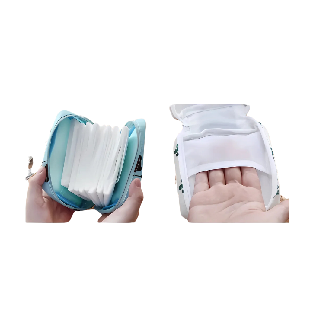 Pochette de rangement pour serviettes hygiéniques Gkiju Diverses variantes