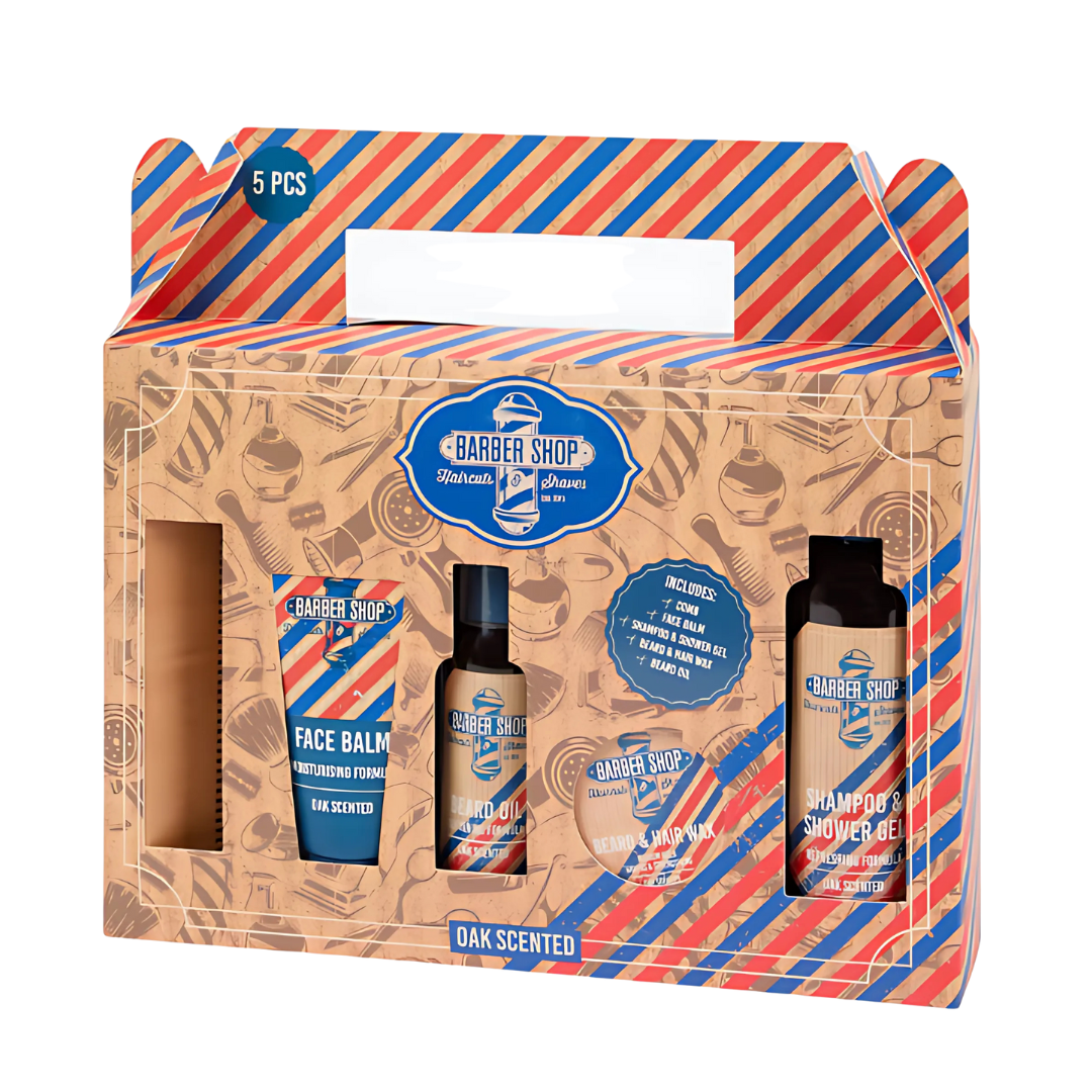 Coffret Barbershop Homme 5 pièces OAK SCENTED