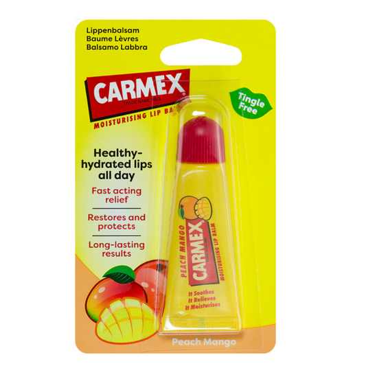 Baume à lèvres Peach Mango en tube Carmex 10g