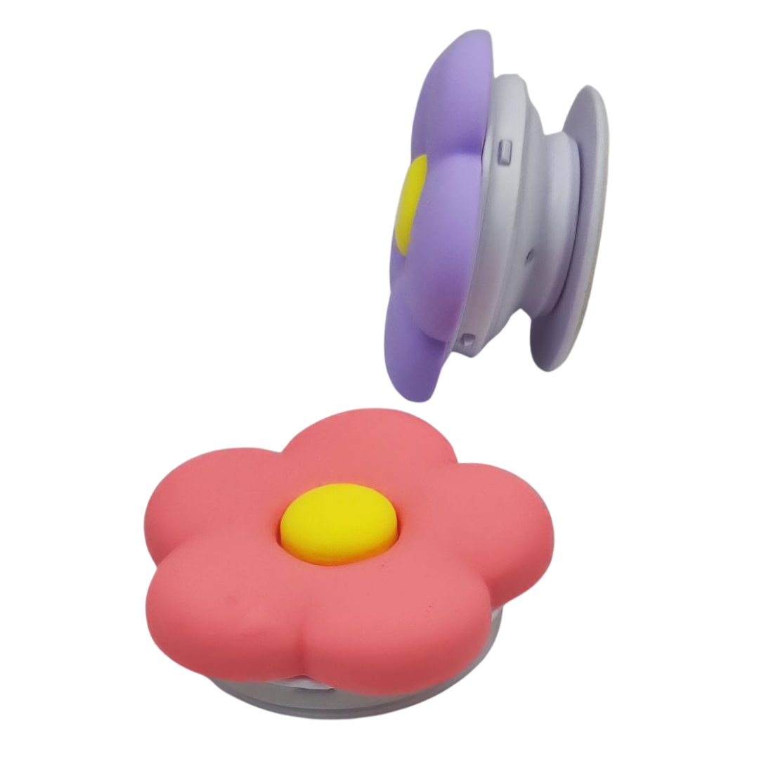 Poignée de téléphone extensible en forme de fleur Daisy Diverses couleurs