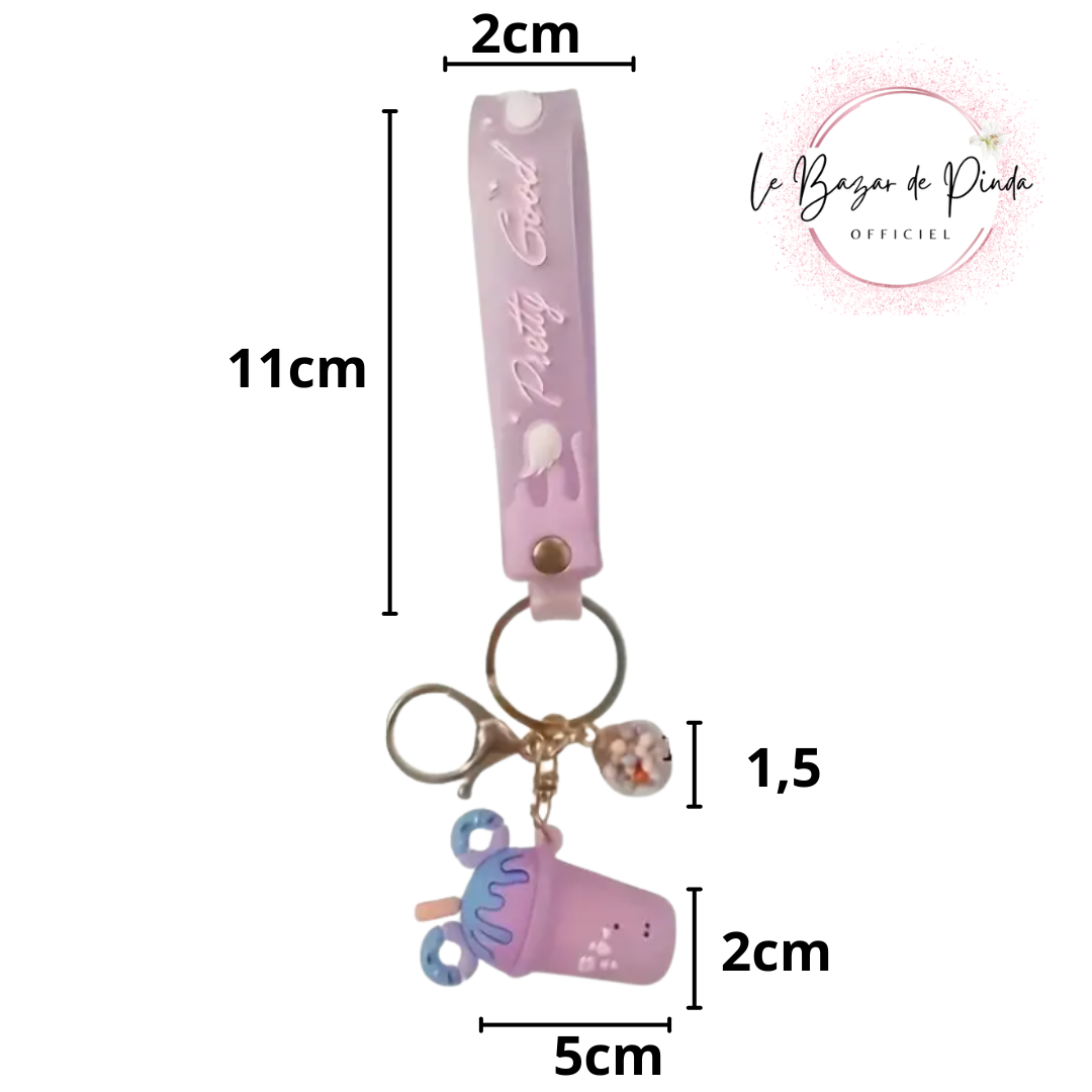 Porte-clés Pretty Good Ice Time en Diverses couleurs