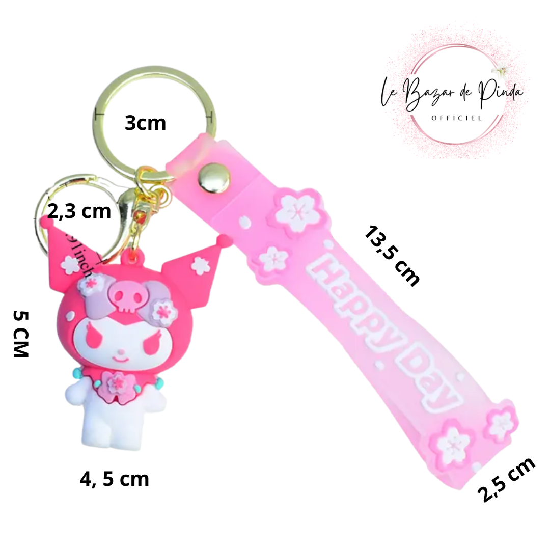 Porte clé Sanrio Hello Kitty Diverses variantes