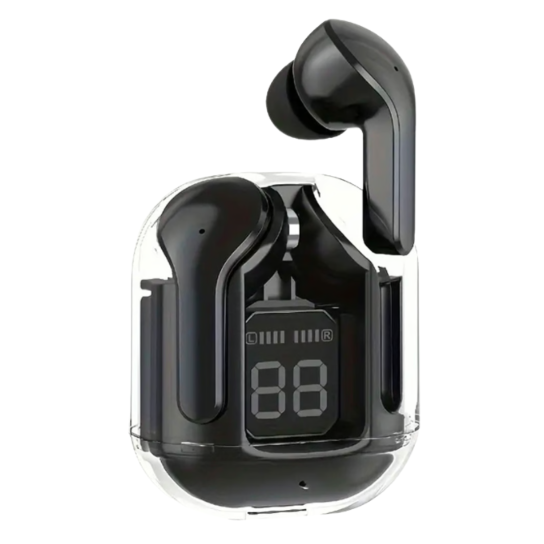 Écouteurs EKO TWS - Cristal - LED - Bluetooth