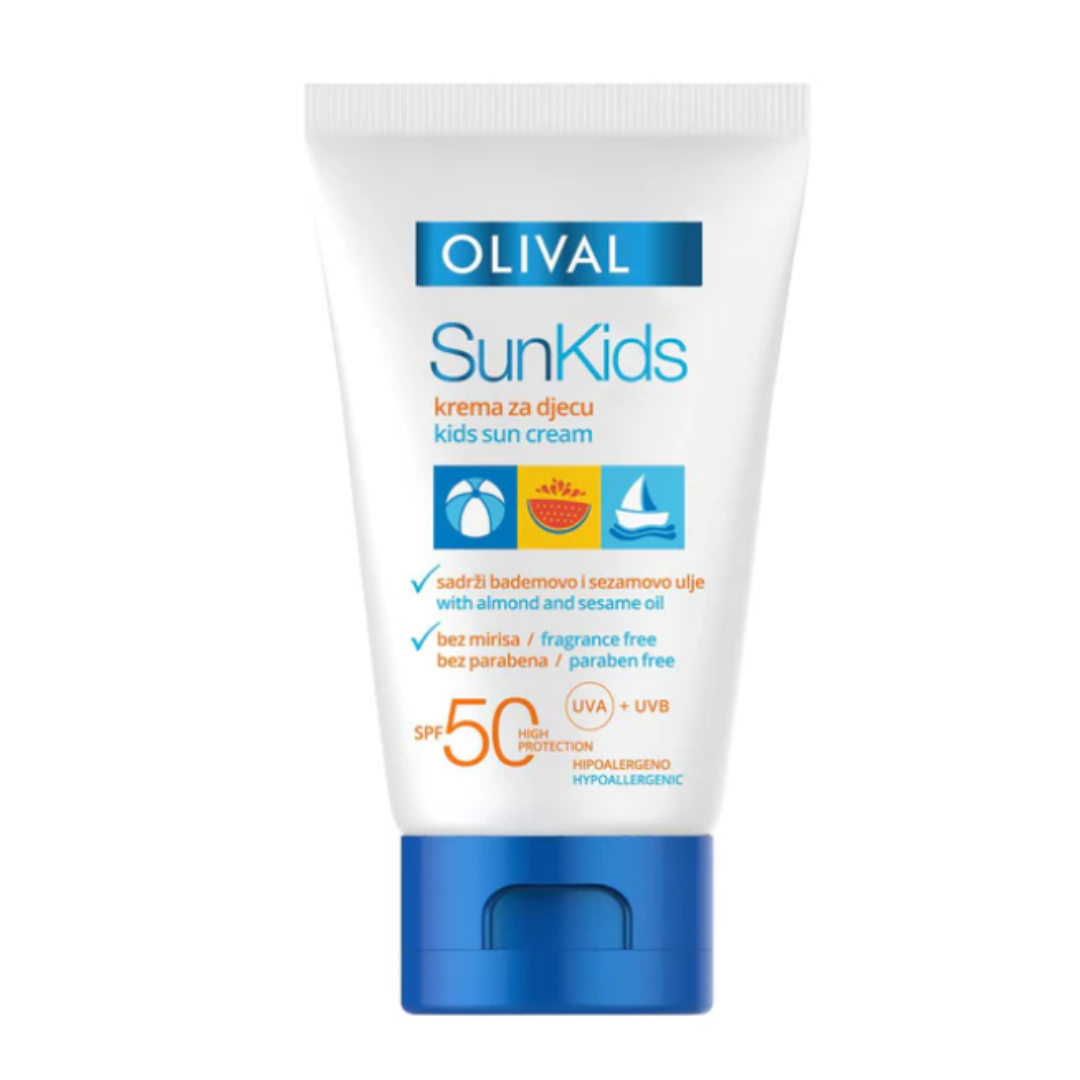 Crème Solaire Sun Kids pour enfants SPF 50 OLIVAL 50 ml