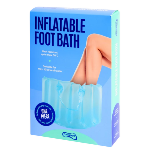 Bain de pieds gonflable Footsteps 22 x 13 x 4 cm