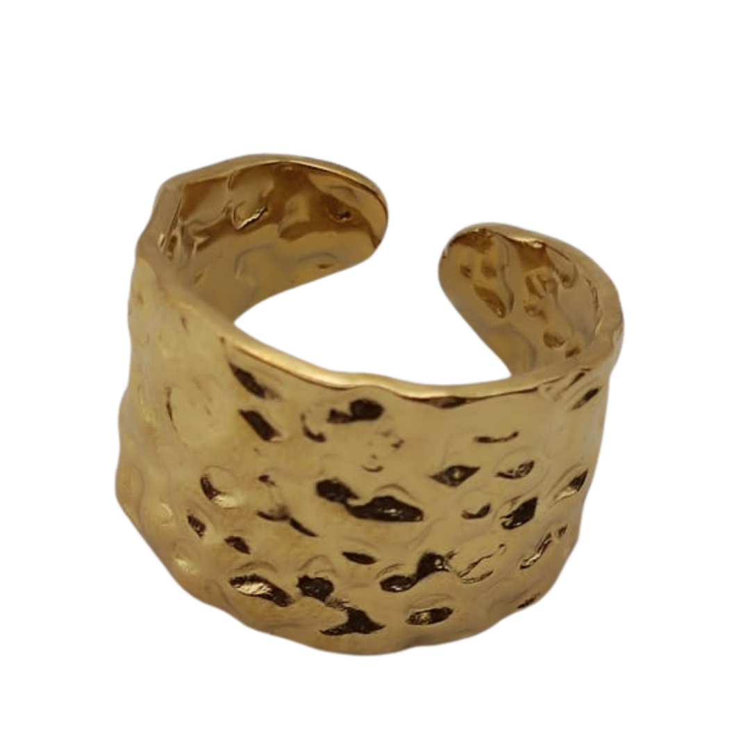 Bague fantaisie ajustable en acier Inoxydable Divers modèles