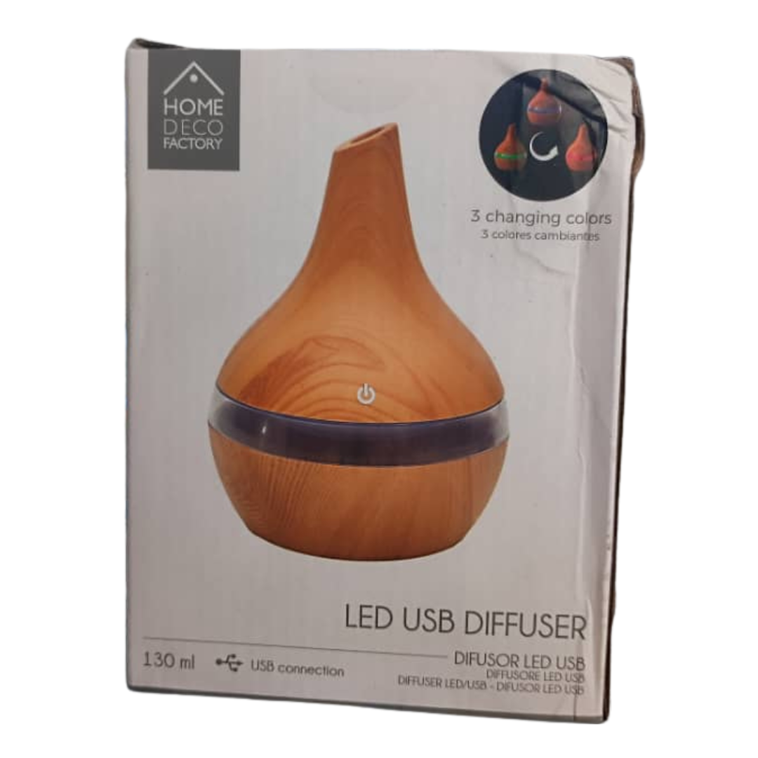 Diffuseur d'ambiance lumineux HOME DECO FACTORY couleurs changeantes