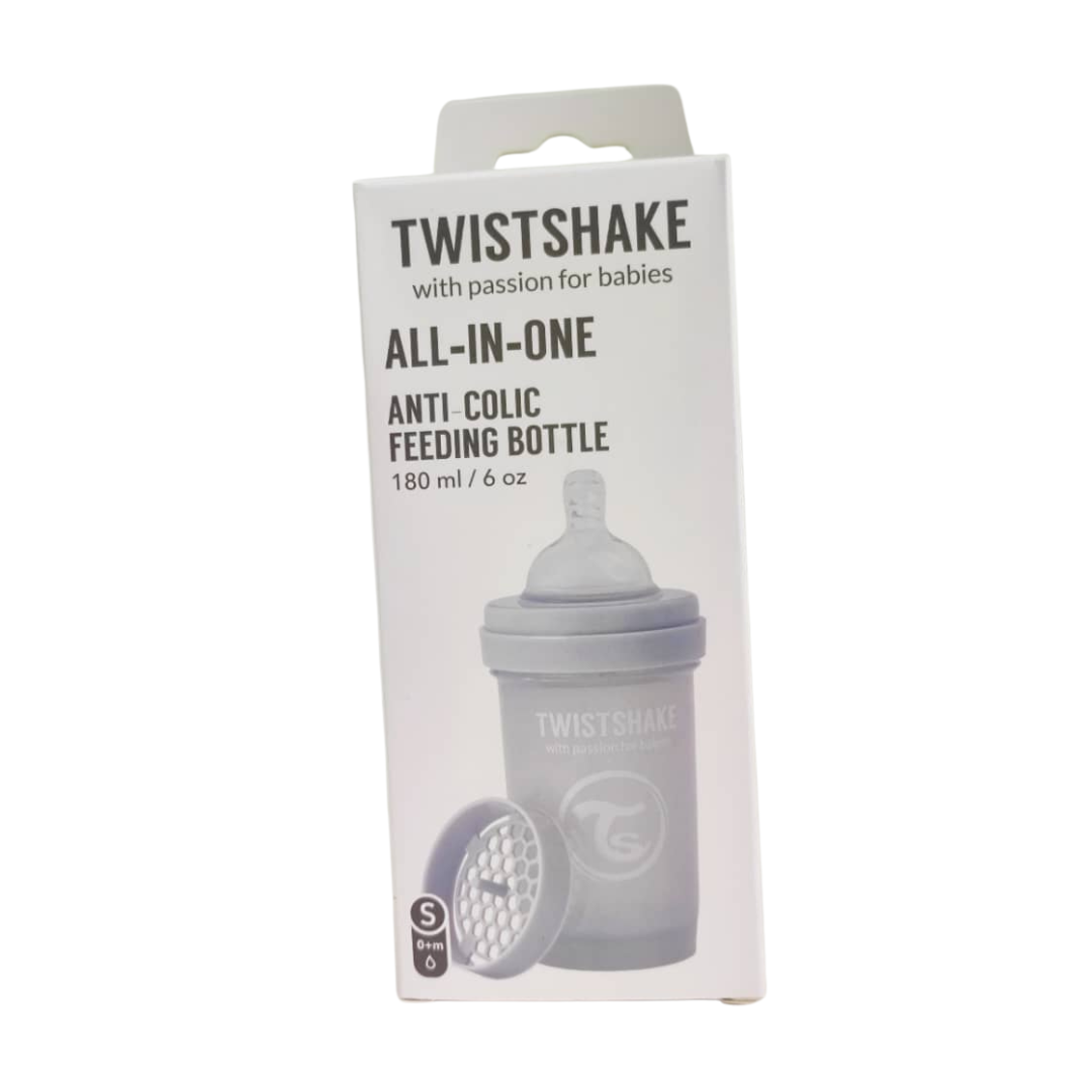 Biberon Anti-Colic 180 ml 2 m+ TWISTSHAKE Divers coloris