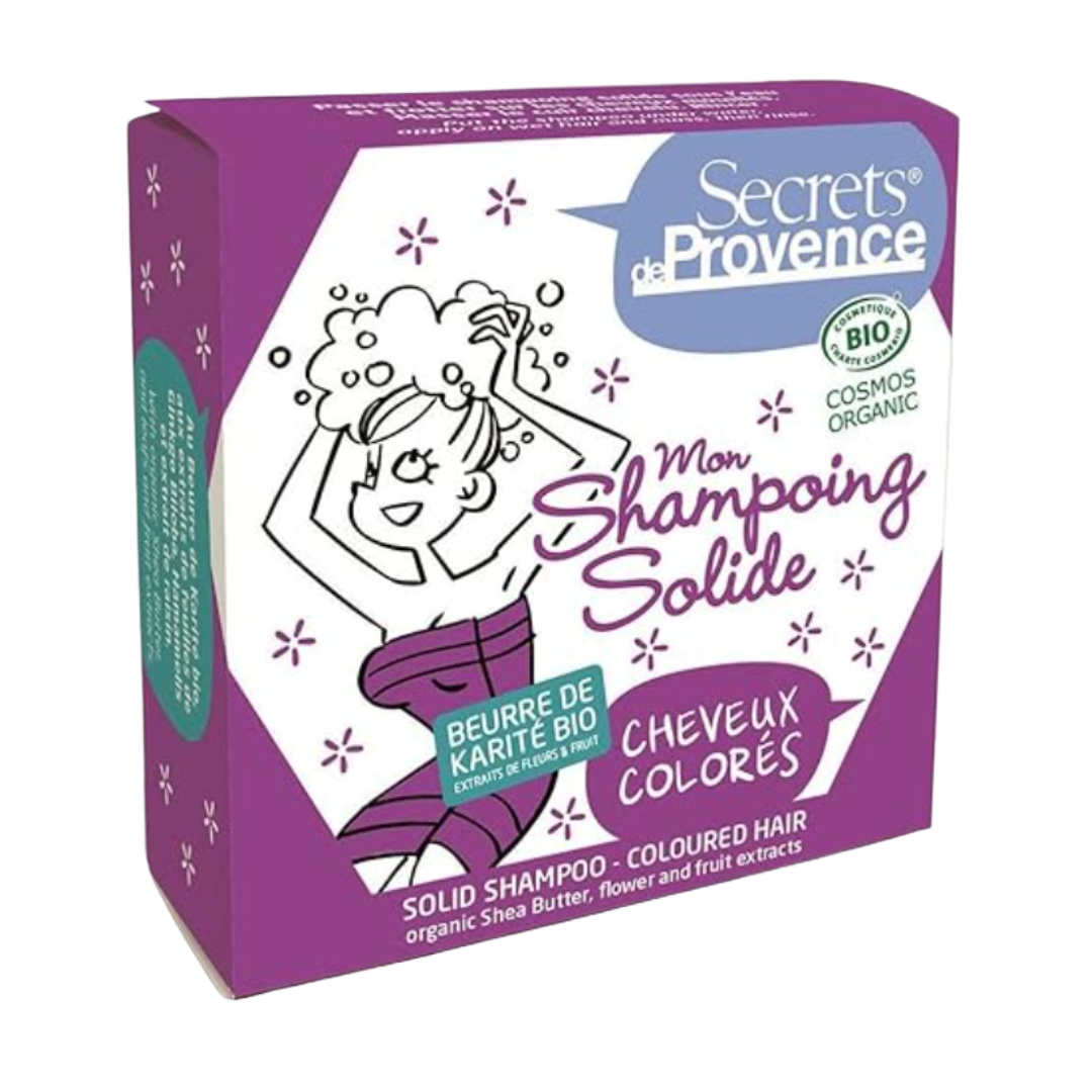 Shampoing solide cheveux colorés 250 g  Secrets De Provence