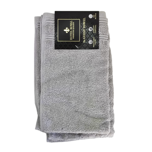 Lot de 2 Serviettes visage Homme Hôtel Royal Diverses couleurs