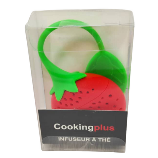 Infuseur à thé en forme de fraise 1 pièce