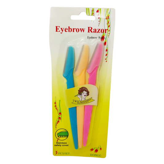 Rasoir à sourcils Dorcc 3 pièces