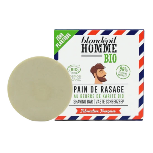 Pain de rasage solide Certifié BIO COSMOS 55 ml