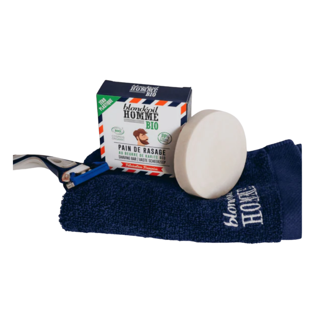 Pain de rasage solide Certifié BIO COSMOS 55 ml