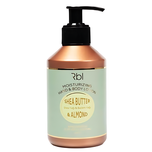 Lotion corporelle au beurre de karité et aux amandes  250 ml RBL