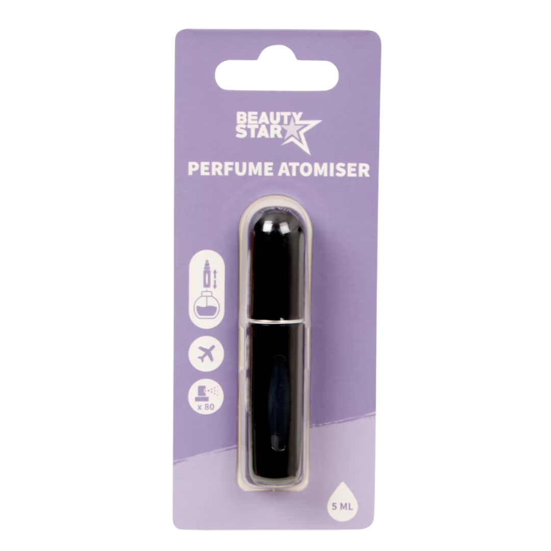 Mini-vaporisateur de parfum Beauty Star 5 ml  Diverses couleurs