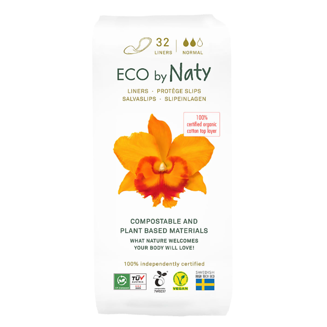 Protège Slips Vegan Naty Diverses Tailles