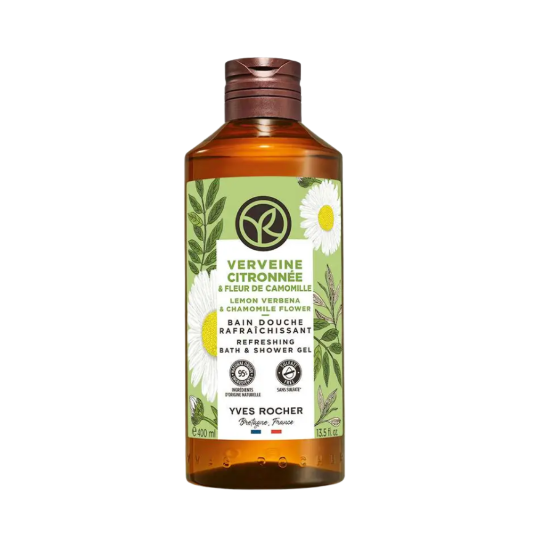 Gel de Douche 400 ml  et Lait Corporel 390 ml  Yves-Rocher Nouvelle Collection Diverses variantes